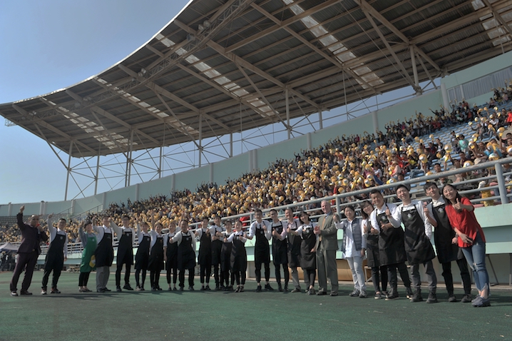 Coffee Tasting for 4,000 Yunnan Coffee Farmers